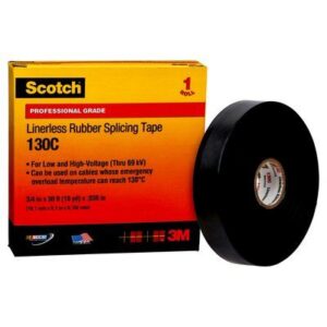 Linerless Rubber Splicing Tape 130C